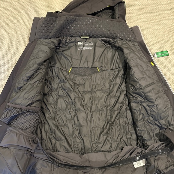 Helly Hansen Alpha Lifaloft Insulated Jacket | Black | Men’s L | New (with Tags) - Picture 2 of 11